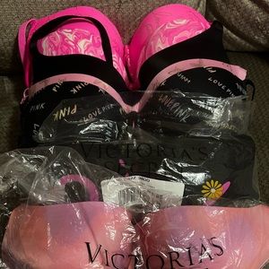 Pink Victoria Secret Bras Selling all in one lot $80 for all 7 bras